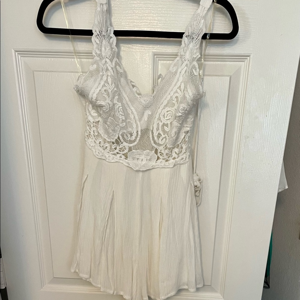 White romper